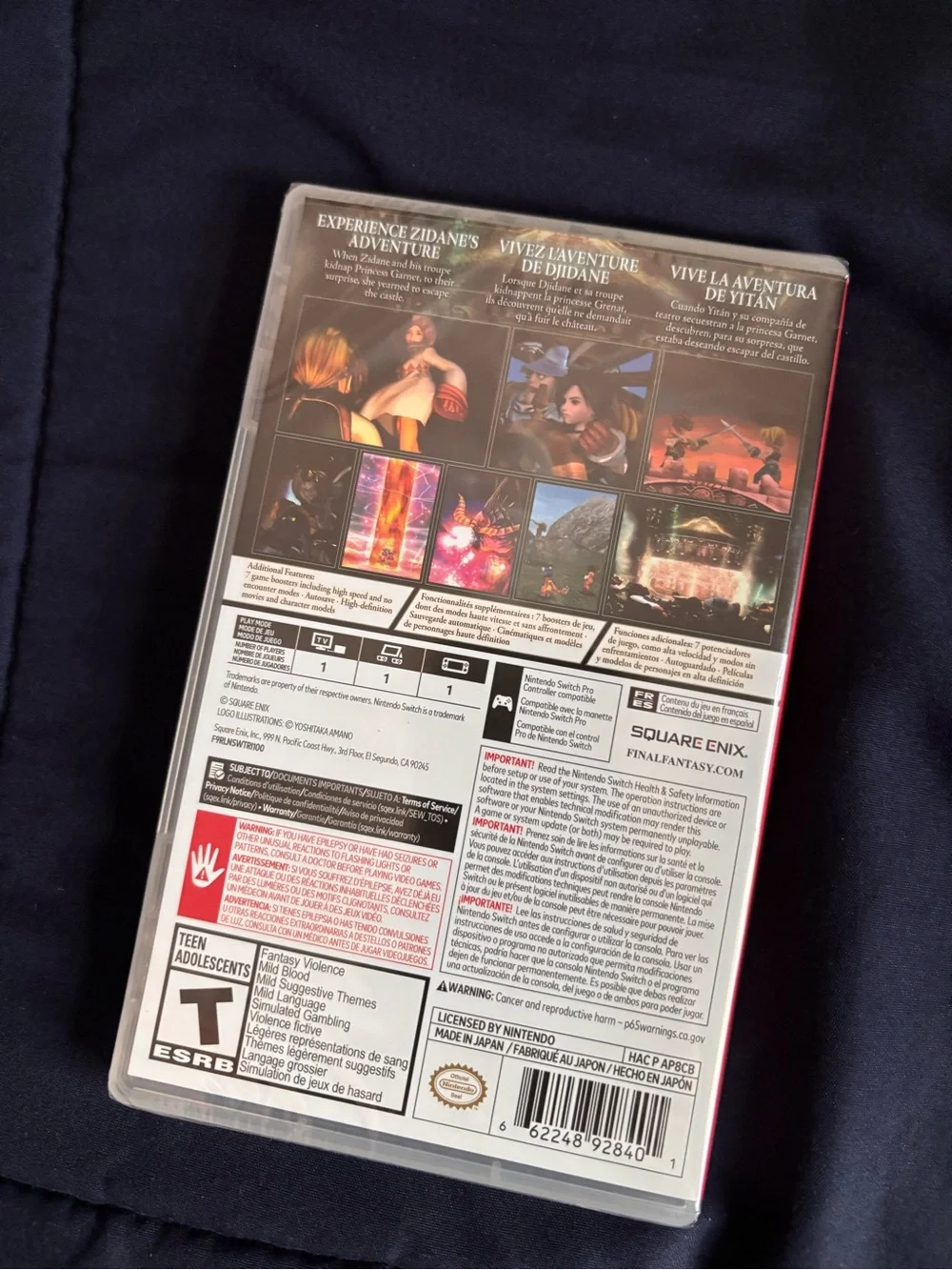 Final Fantasy IX – BRAND NEW, SEALED. Nintendo switch.